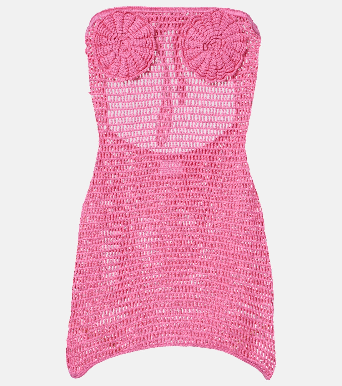 Abito corto Camellia in crochet | Anna Kosturova