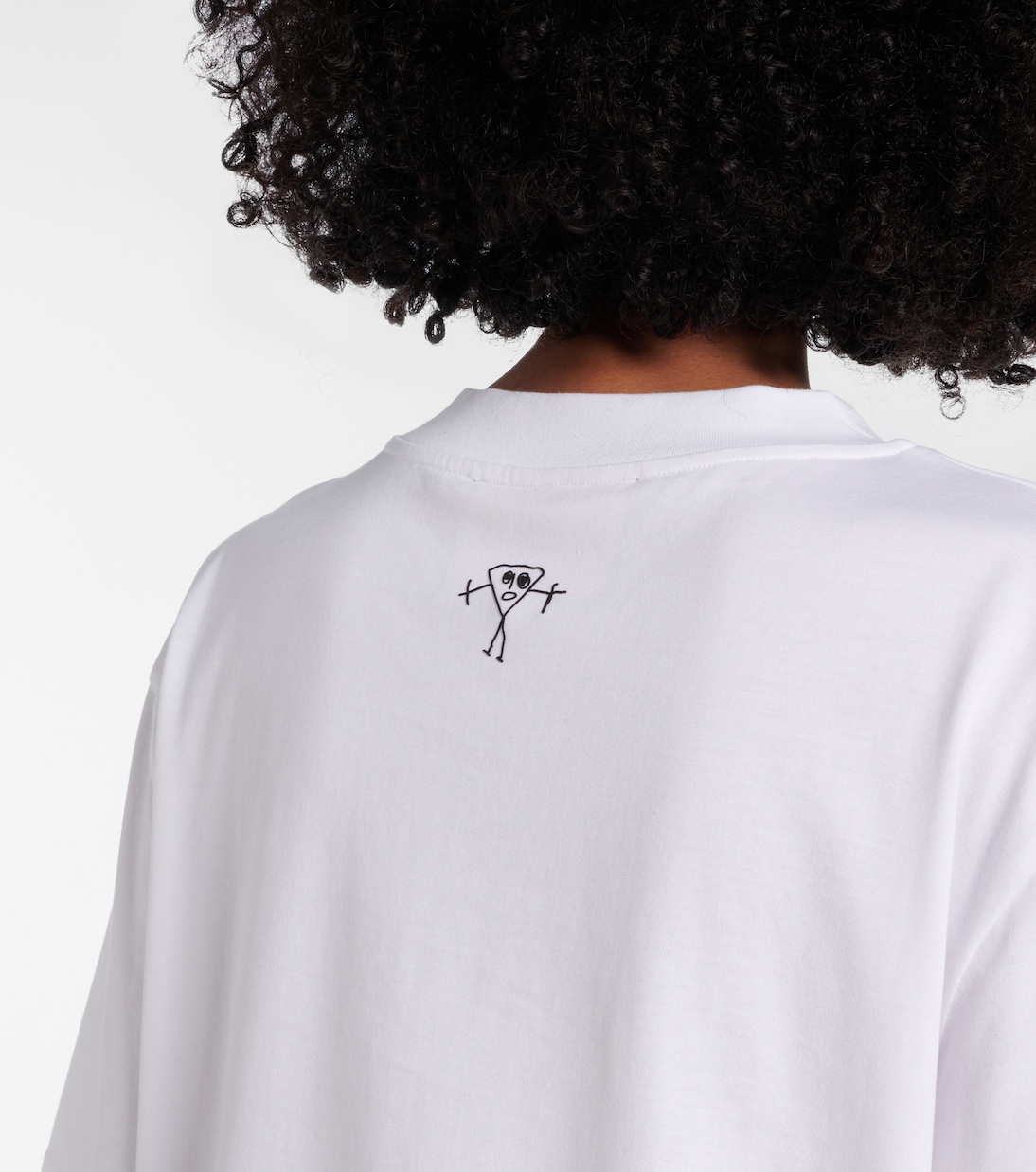 Camiseta de jersey de algodón estampada | Plan C