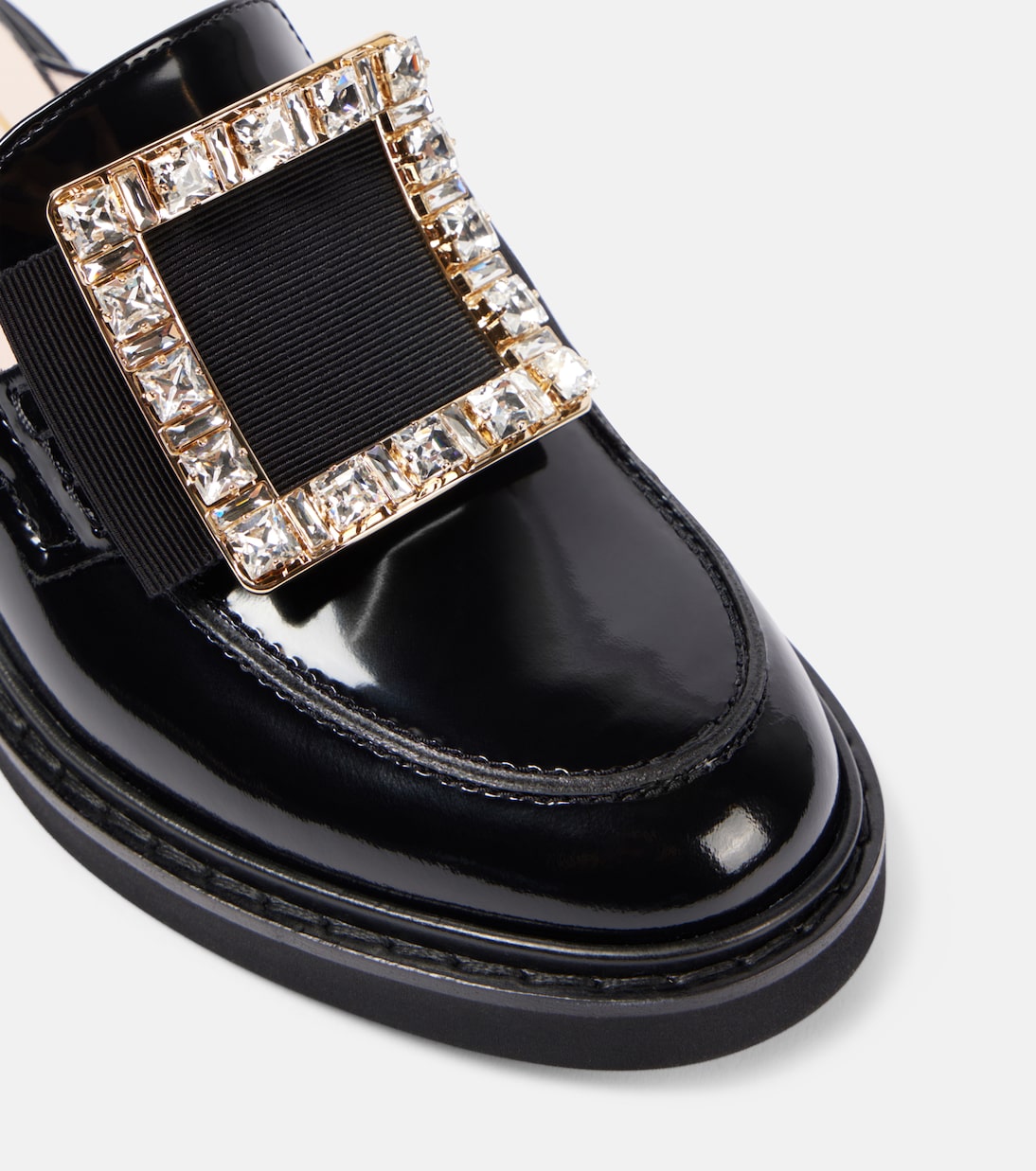 Viv' Rangers embellished leather mules | Roger Vivier
