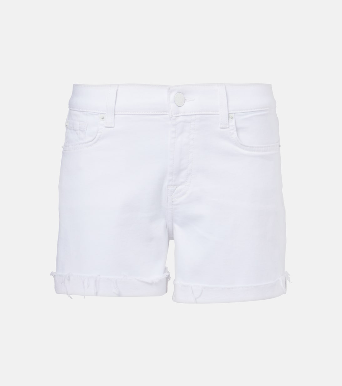 Shorts a vita media in misto cotone | 7 For All Mankind