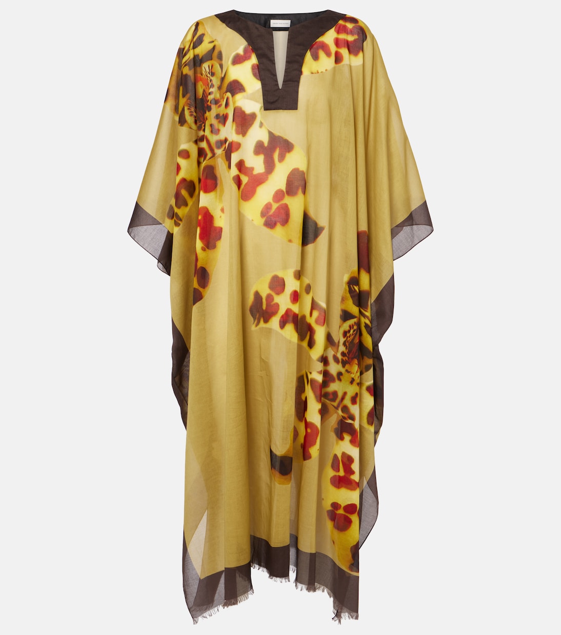 Copricostume in cotone con stampa | Dries Van Noten