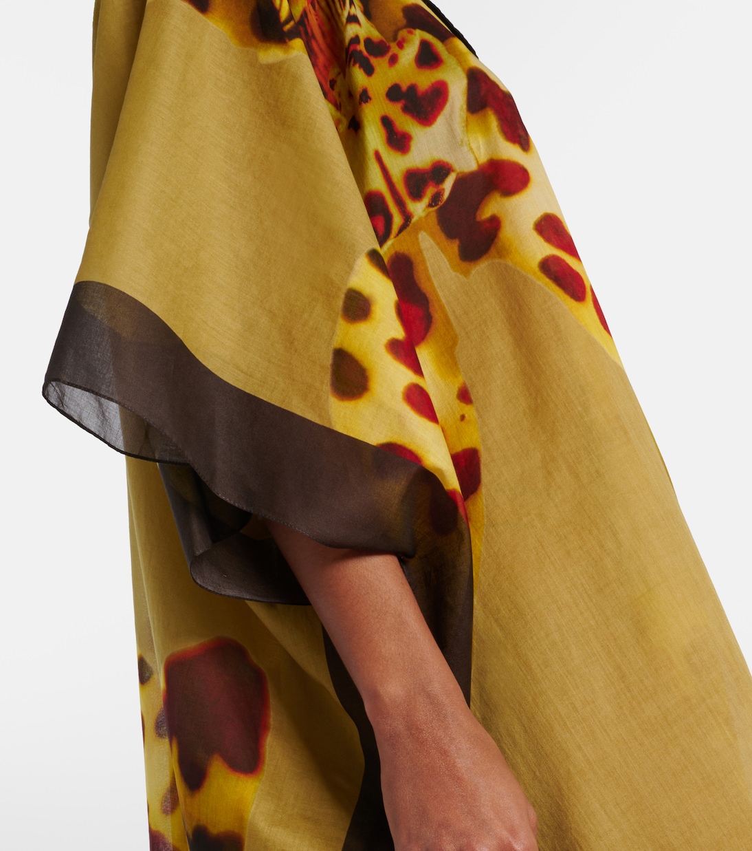Copricostume in cotone con stampa | Dries Van Noten