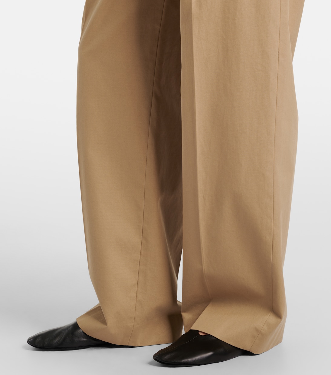 Pantalon Alfidis en coton et cachemire | The Row