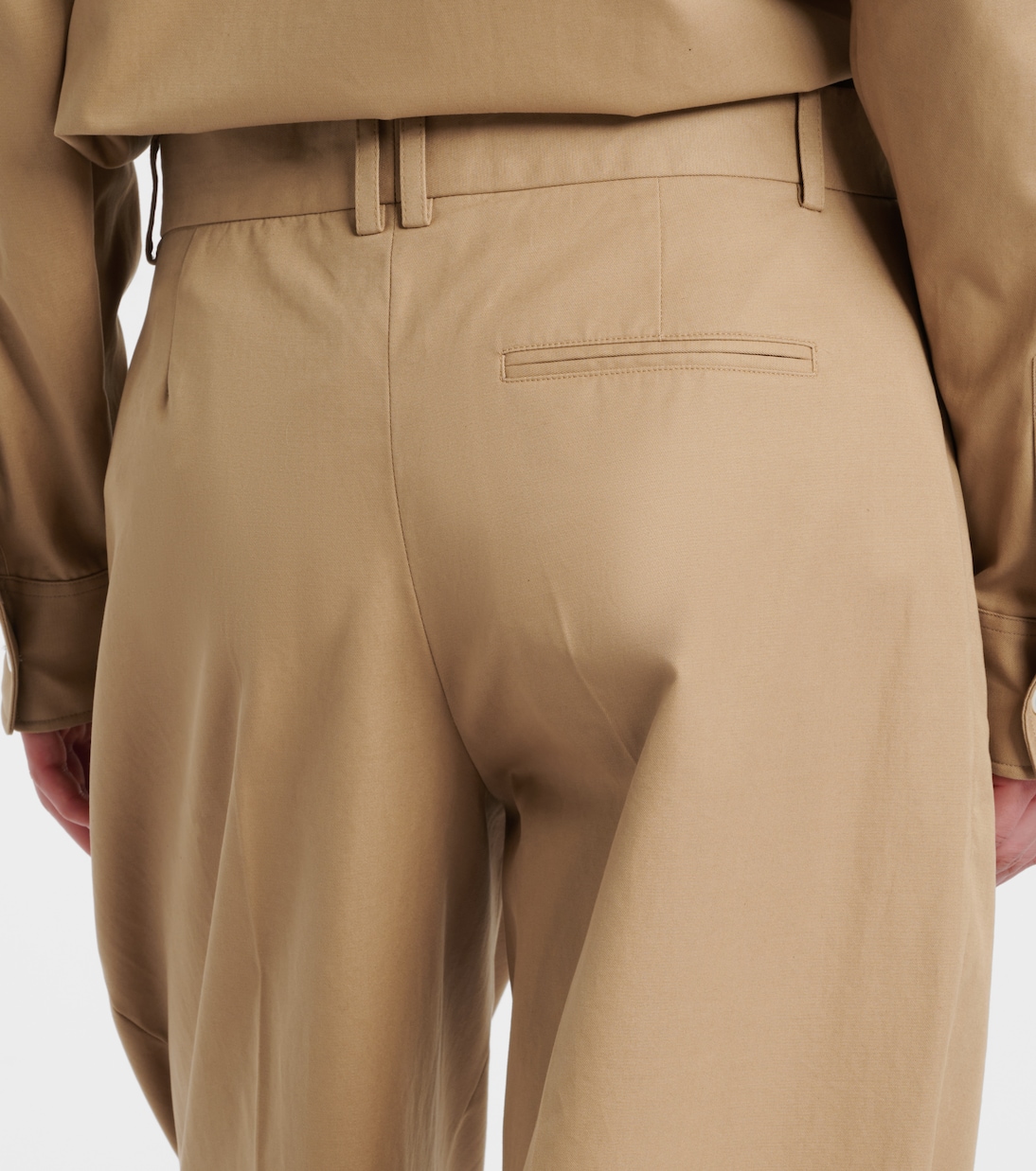 Pantalon Alfidis en coton et cachemire | The Row