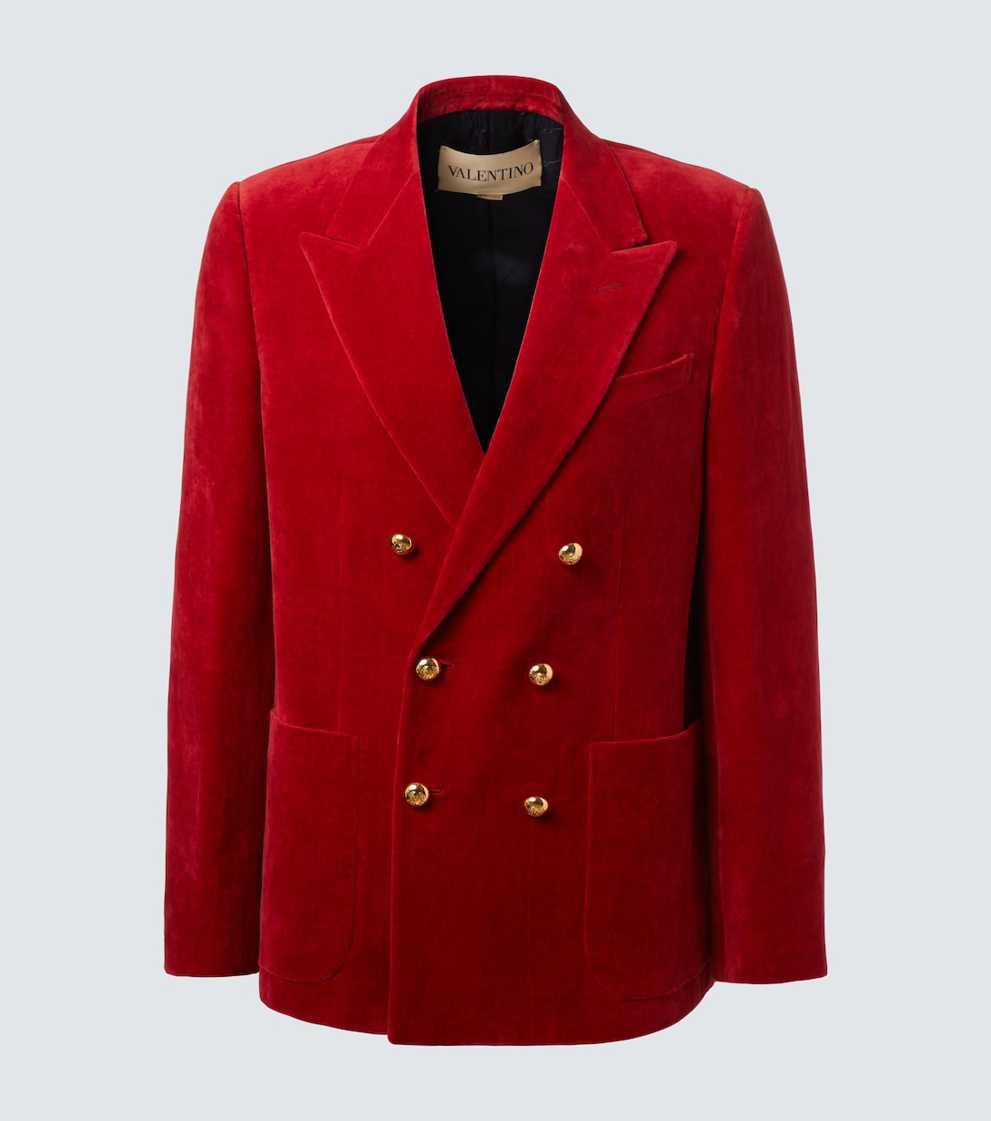 Blazer en velours de coton et lin | Valentino