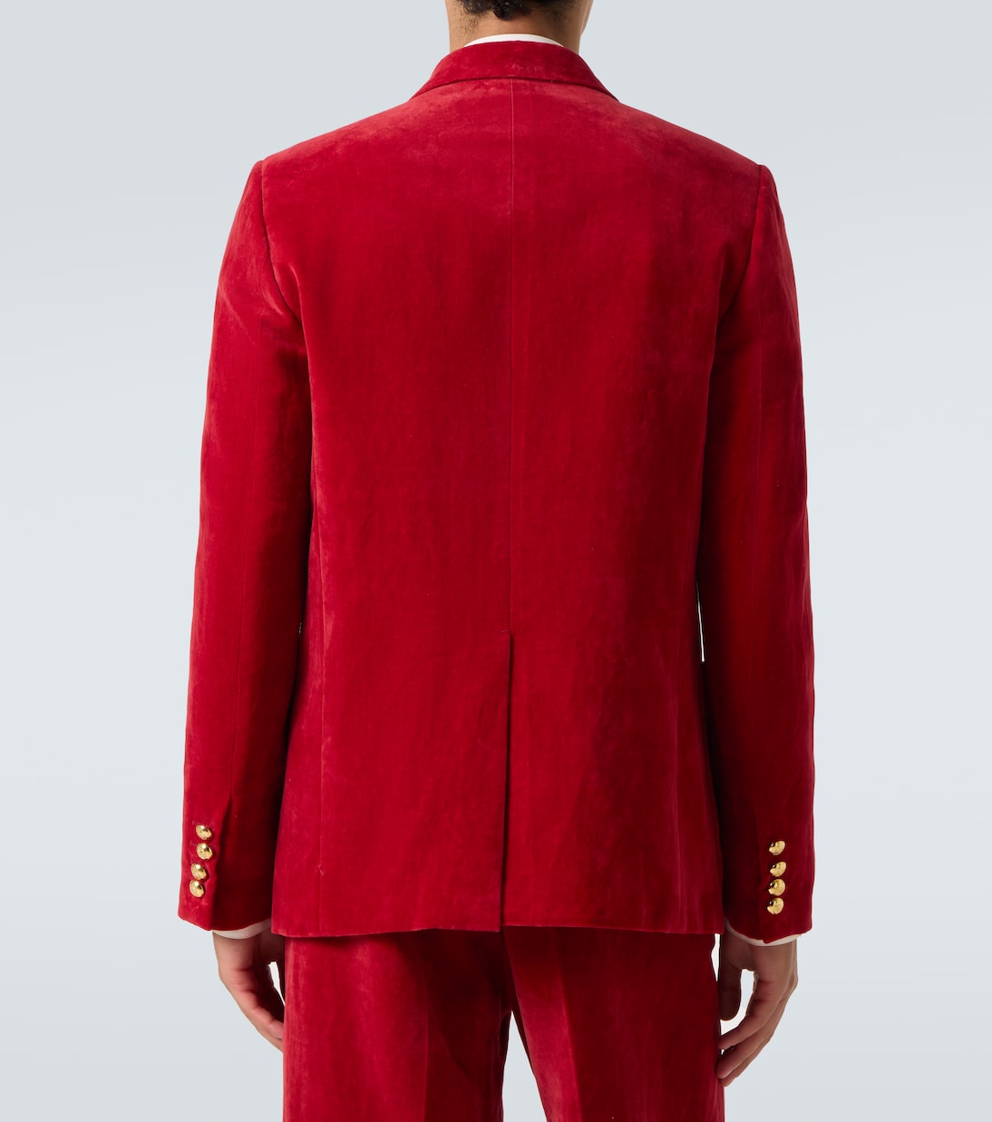 Blazer en velours de coton et lin | Valentino