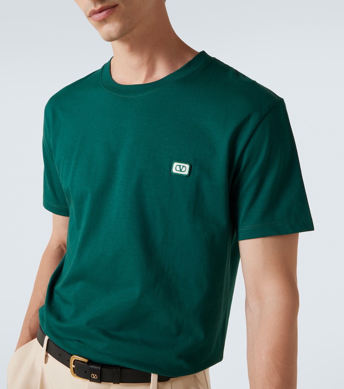 VLogo cotton jersey T-shirt | Valentino