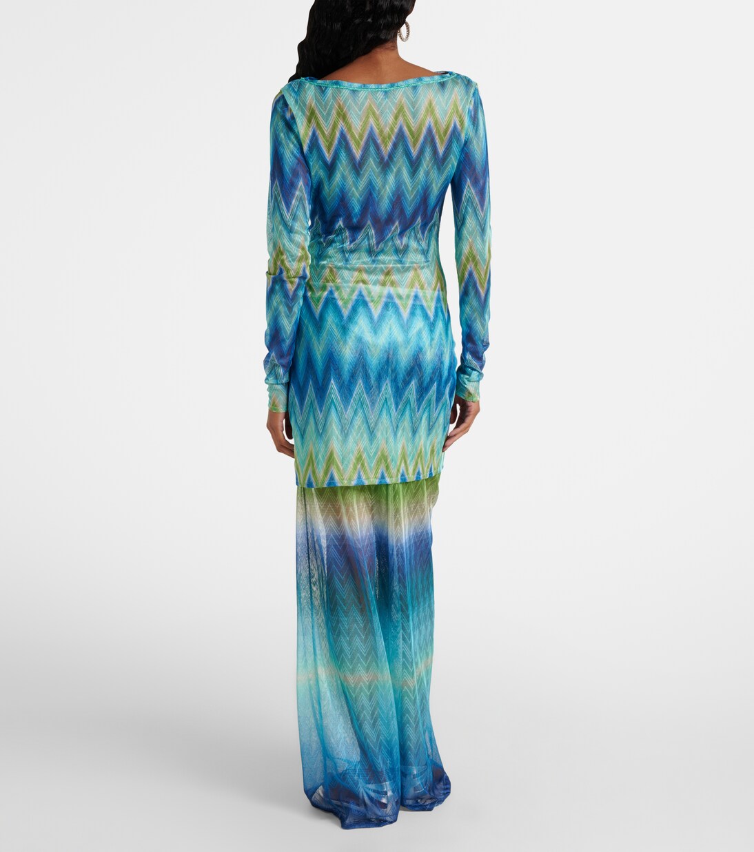 Abito corto a zig-zag | Missoni