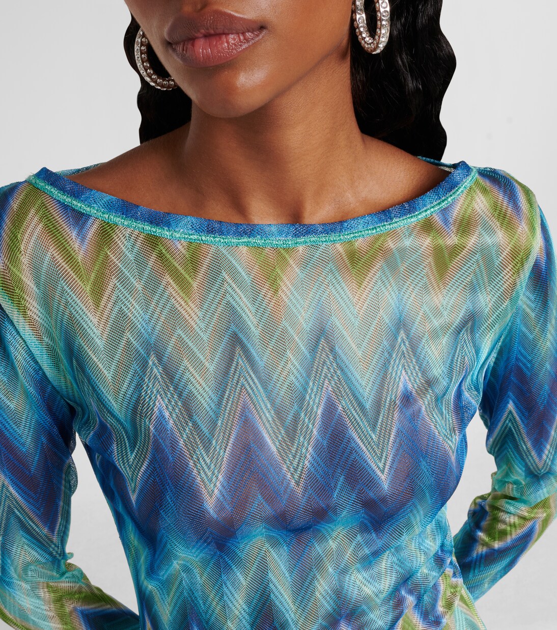 Abito corto a zig-zag | Missoni