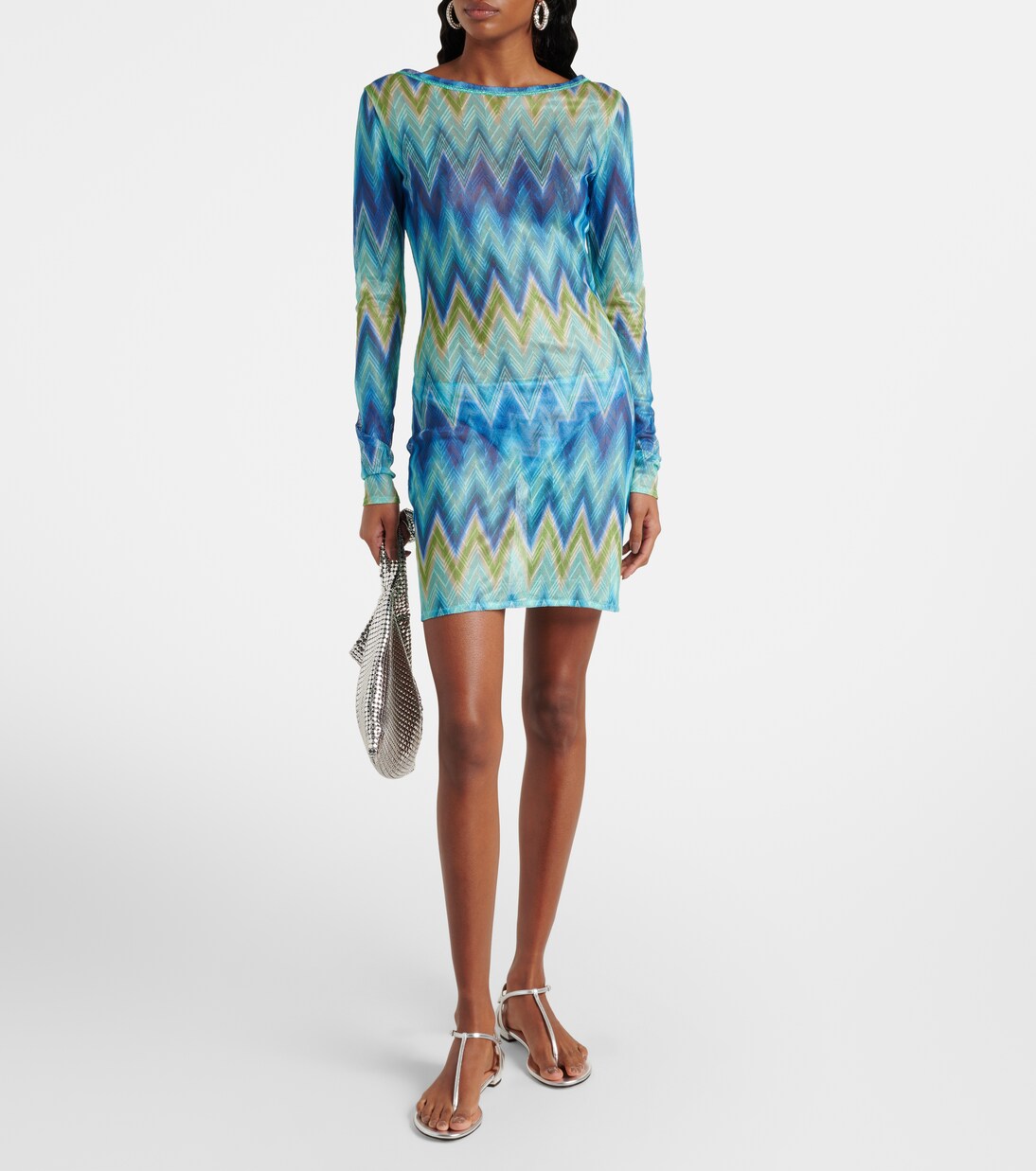 Abito corto a zig-zag | Missoni