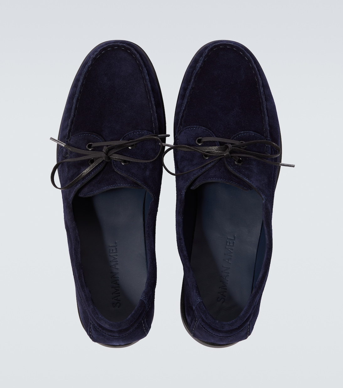 Segelschuhe City Moc aus Veloursleder | Saman Amel
