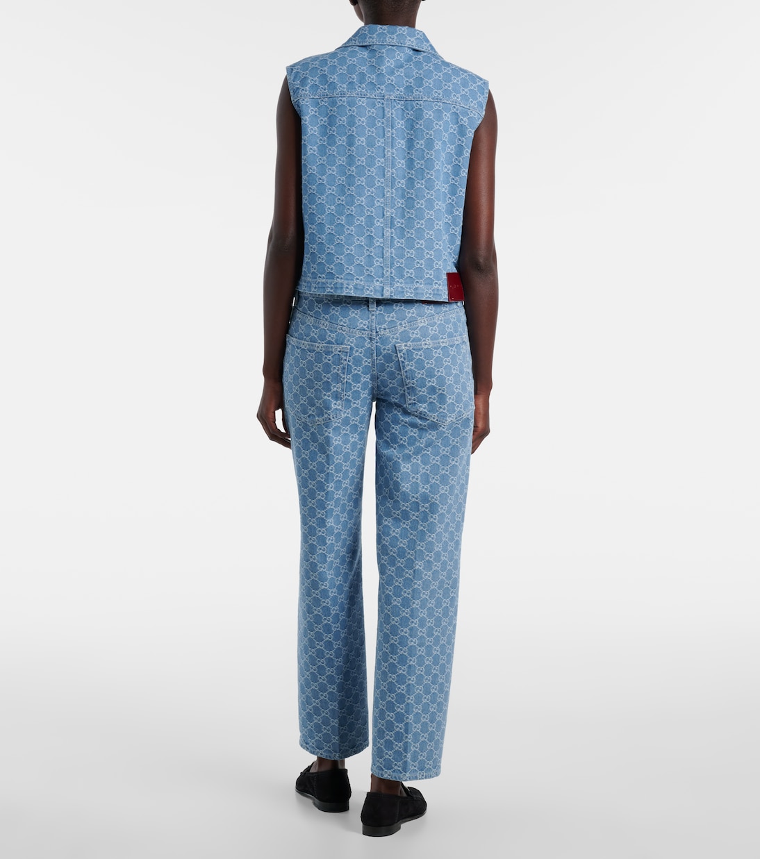 Weste GG aus Denim | Gucci