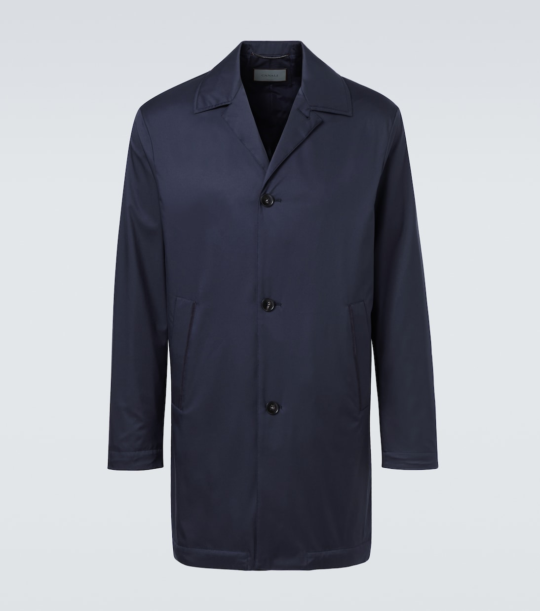 Single-breasted car coat | Canali