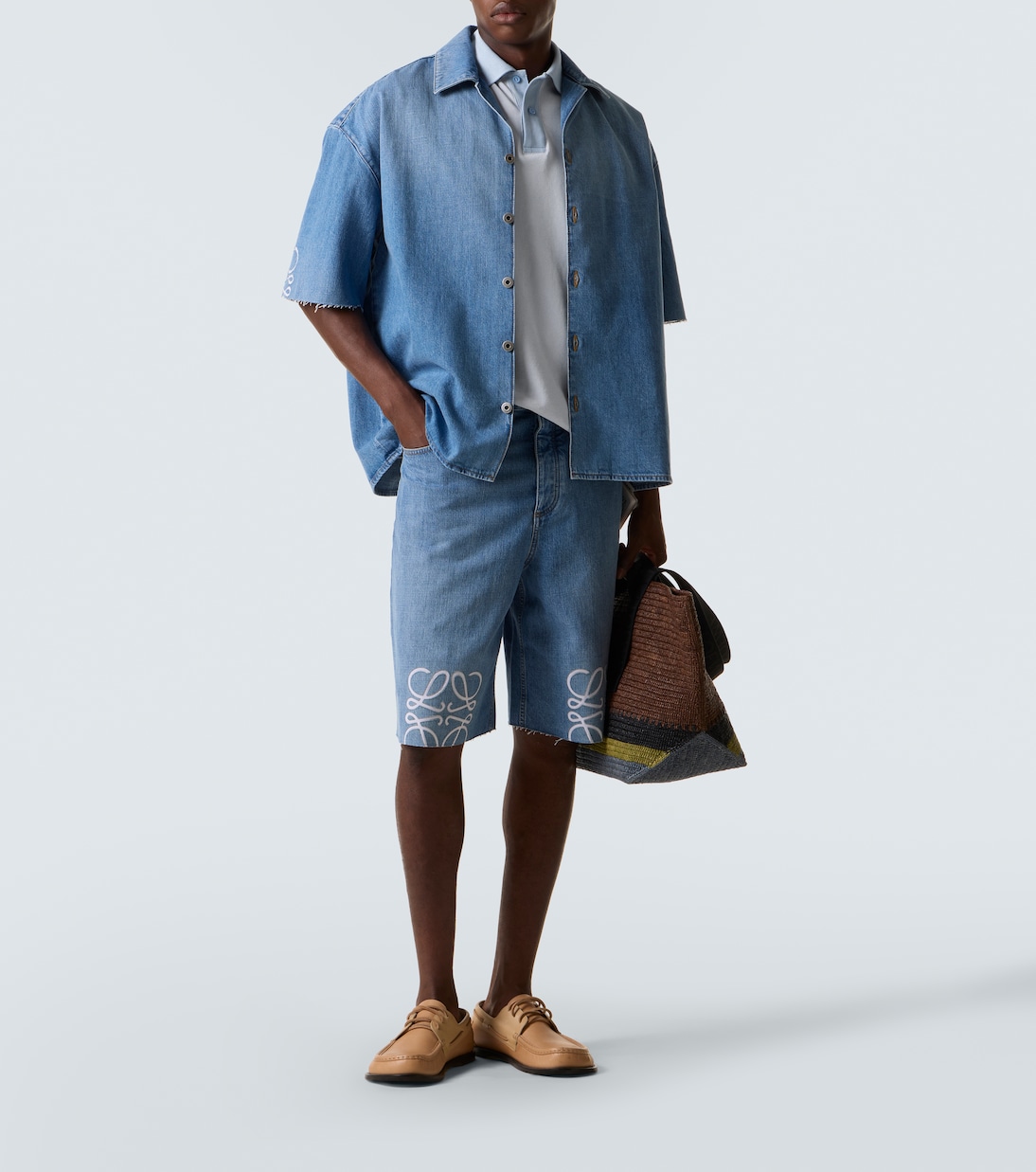 Polohemd aus Baumwoll-Piqué | Loewe