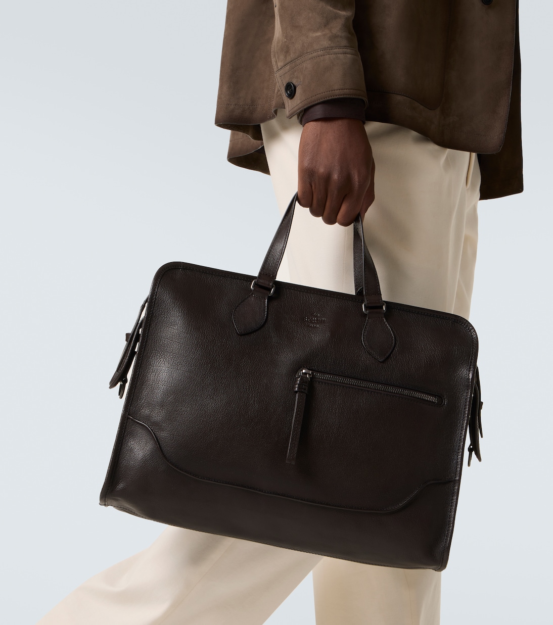 Un Jour leather briefcase | Berluti