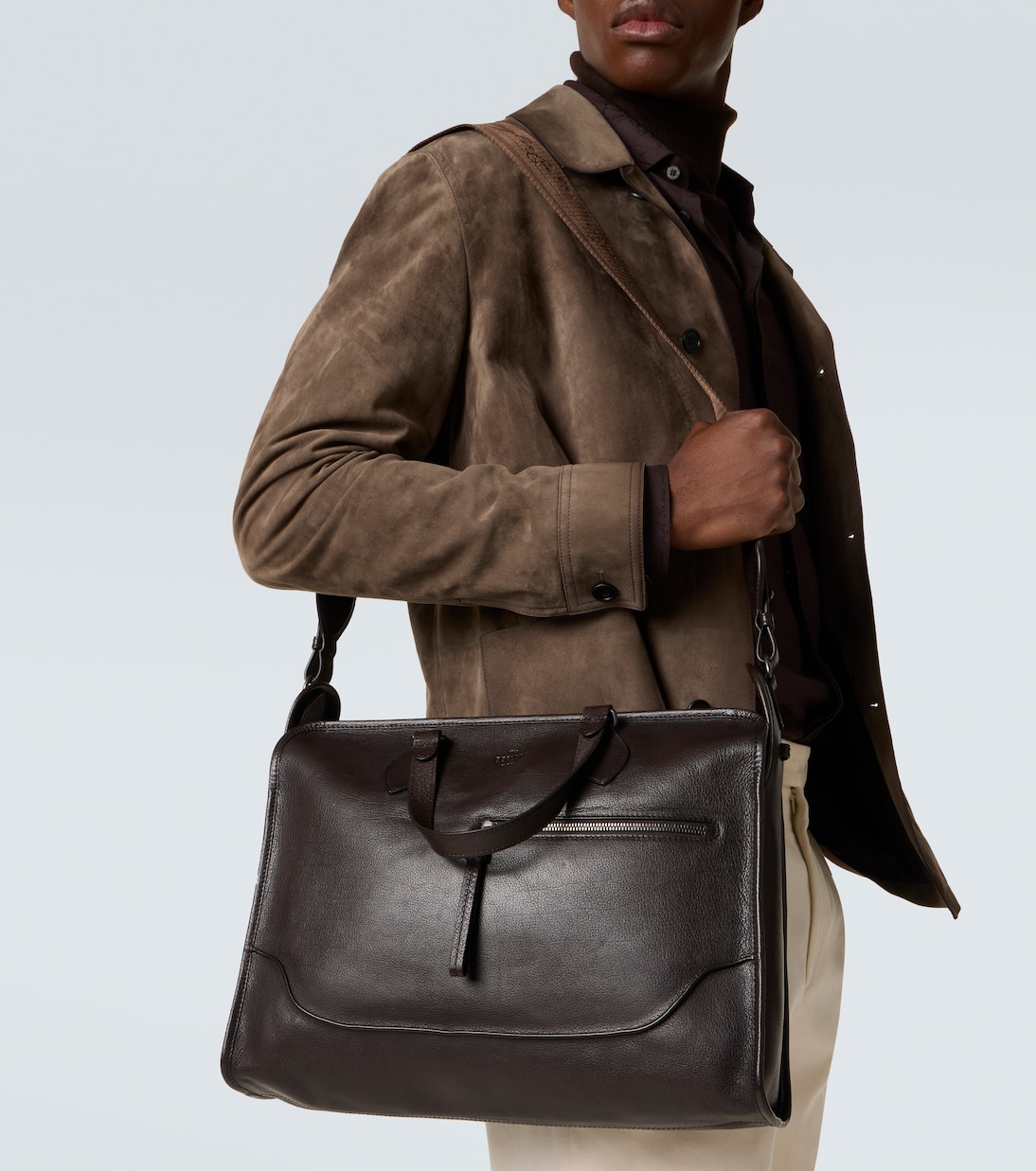 Un Jour leather briefcase | Berluti