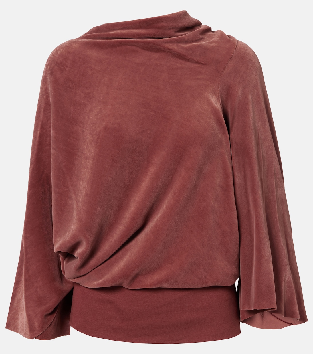 Top aus Charmeuse | Rick Owens