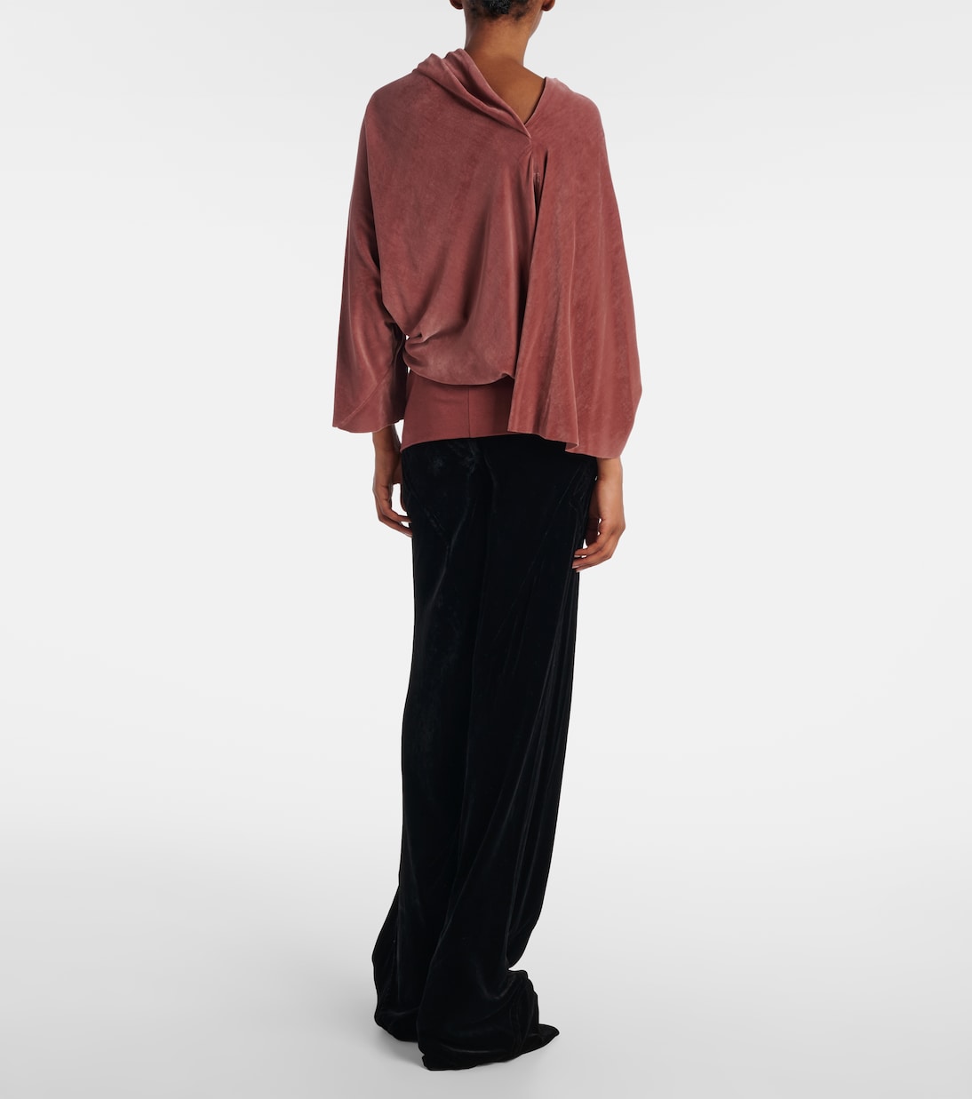 Top aus Charmeuse | Rick Owens