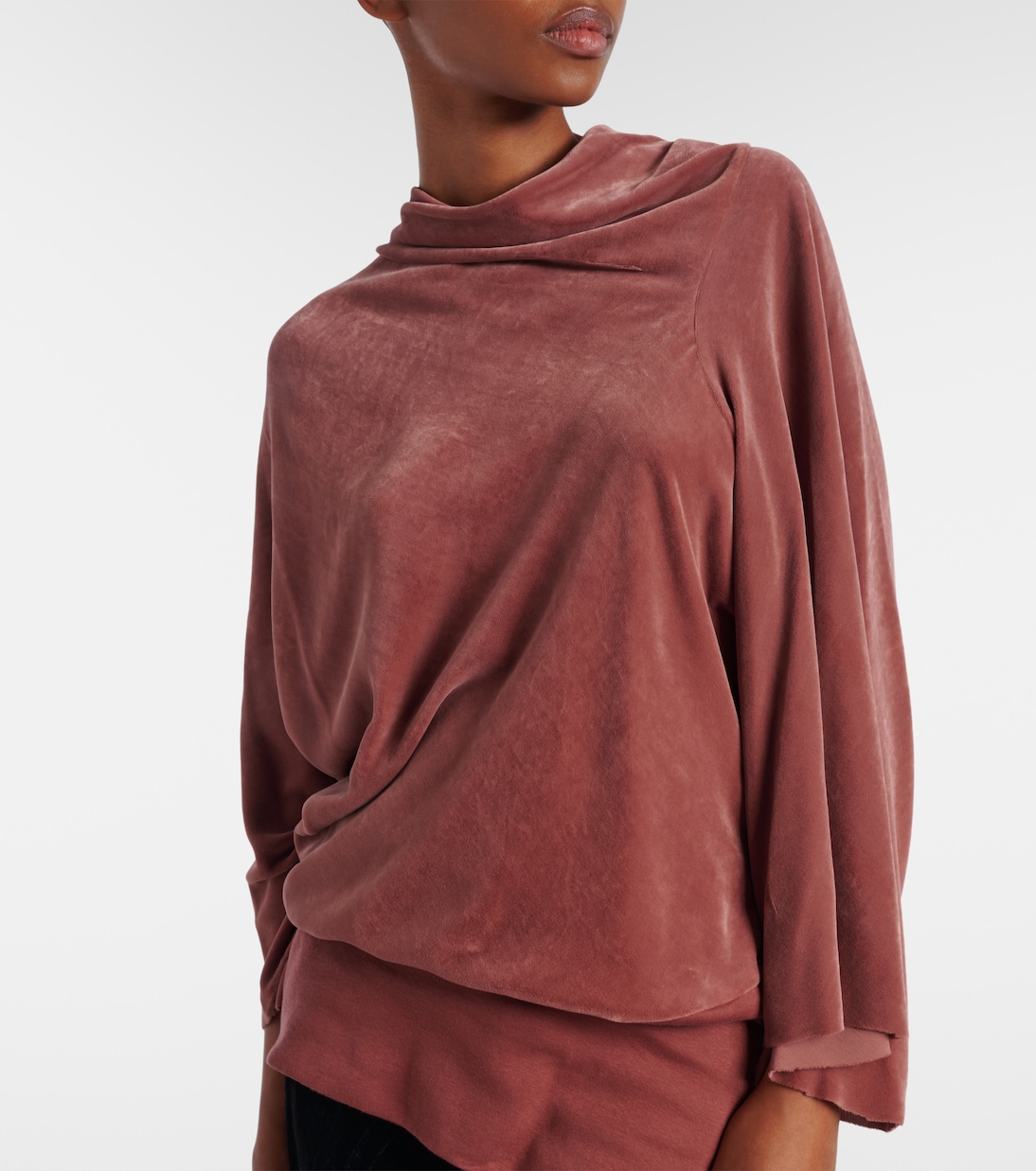 Top aus Charmeuse | Rick Owens