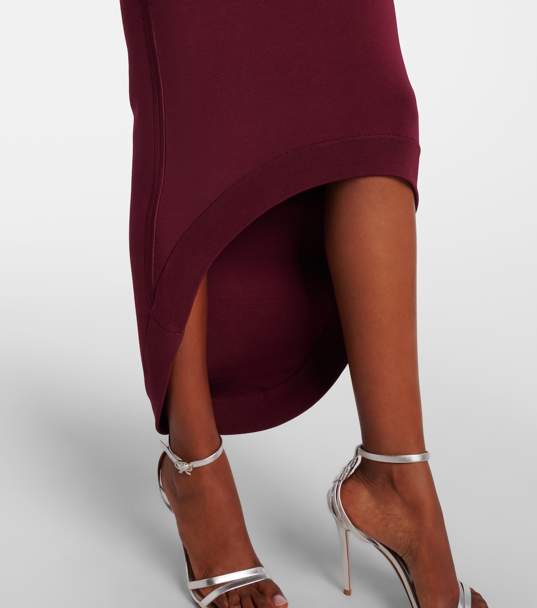Halterneck midi dress | Galvan