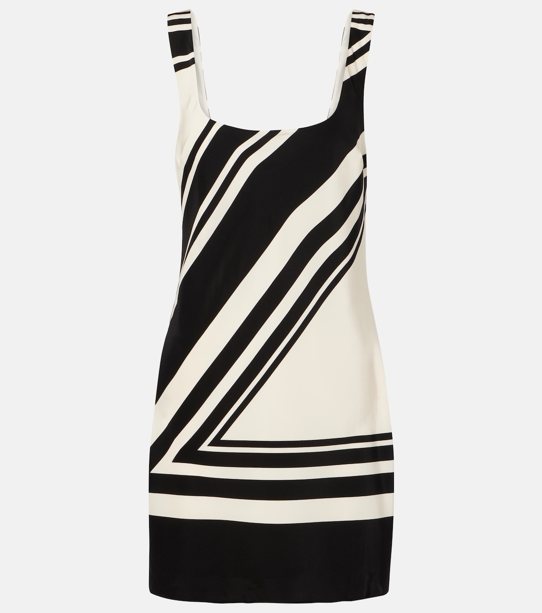 Pietra printed silk crêpe minidress | SIR