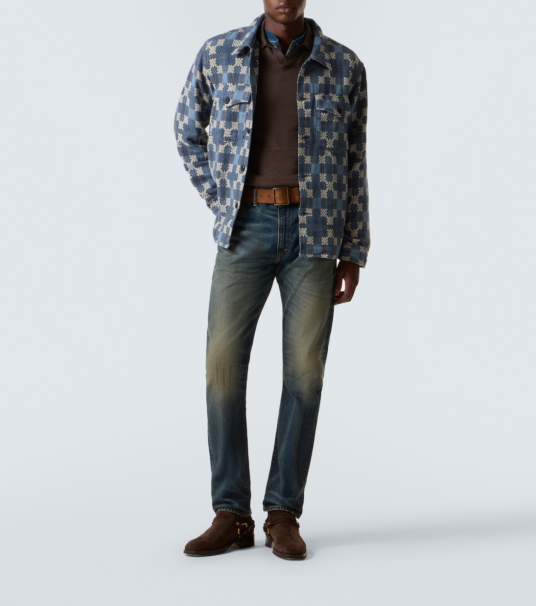 Faded slim jeans | RRL