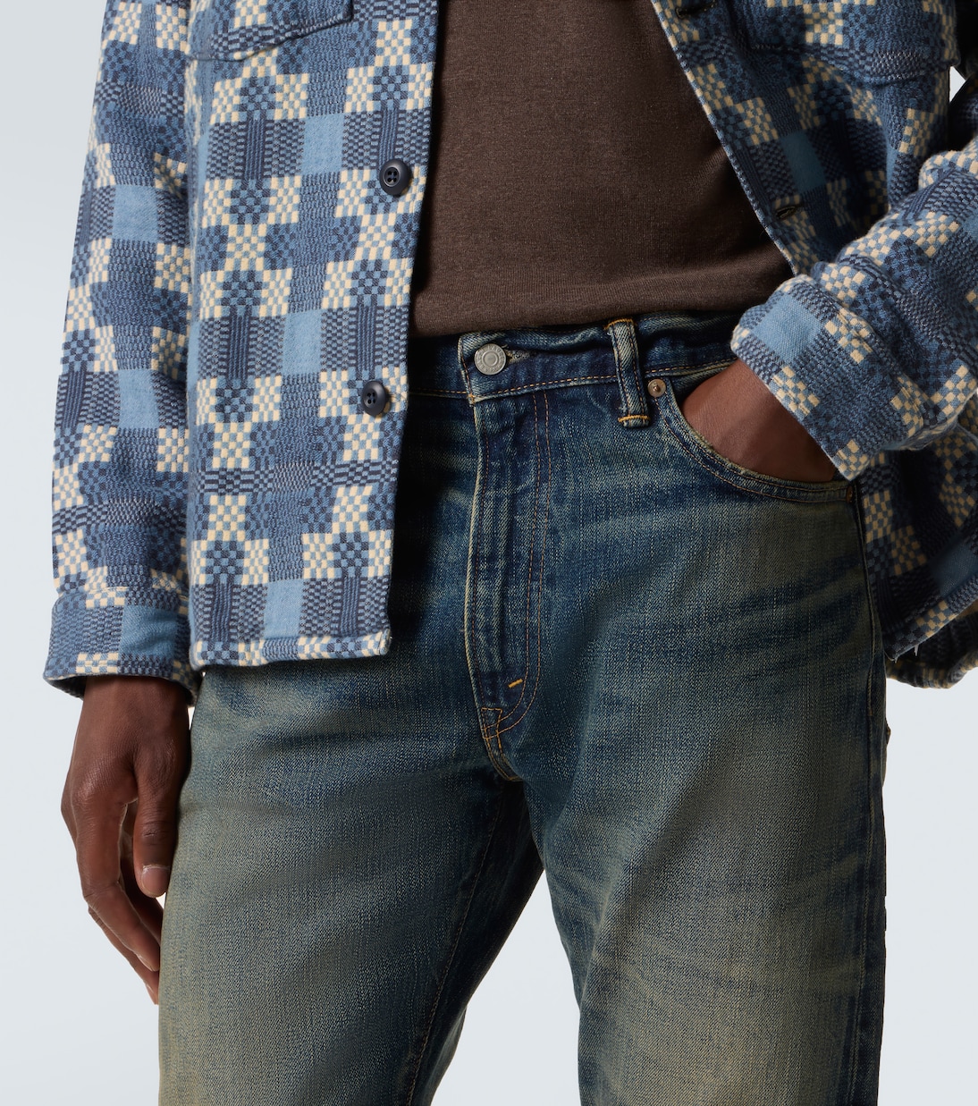 Faded slim jeans | RRL