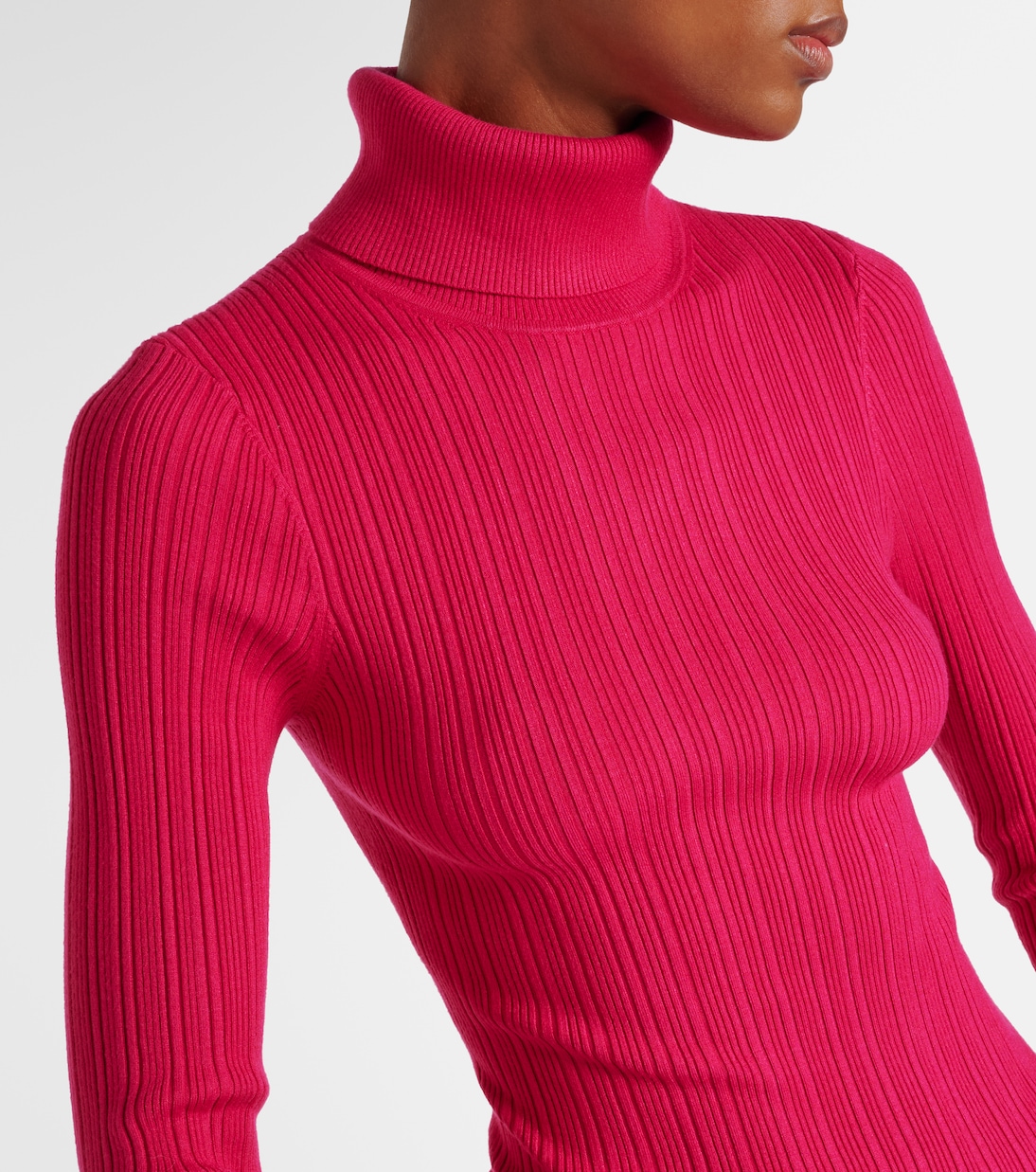 Jersey Lola de cuello alto con volantes | Simkhai