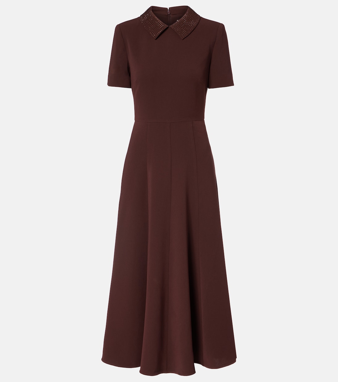 Embellished cady midi dress | Roland Mouret