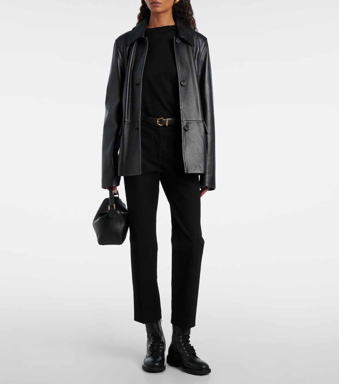 Ripley 레더 컴뱃 부츠 | Gianvito Rossi