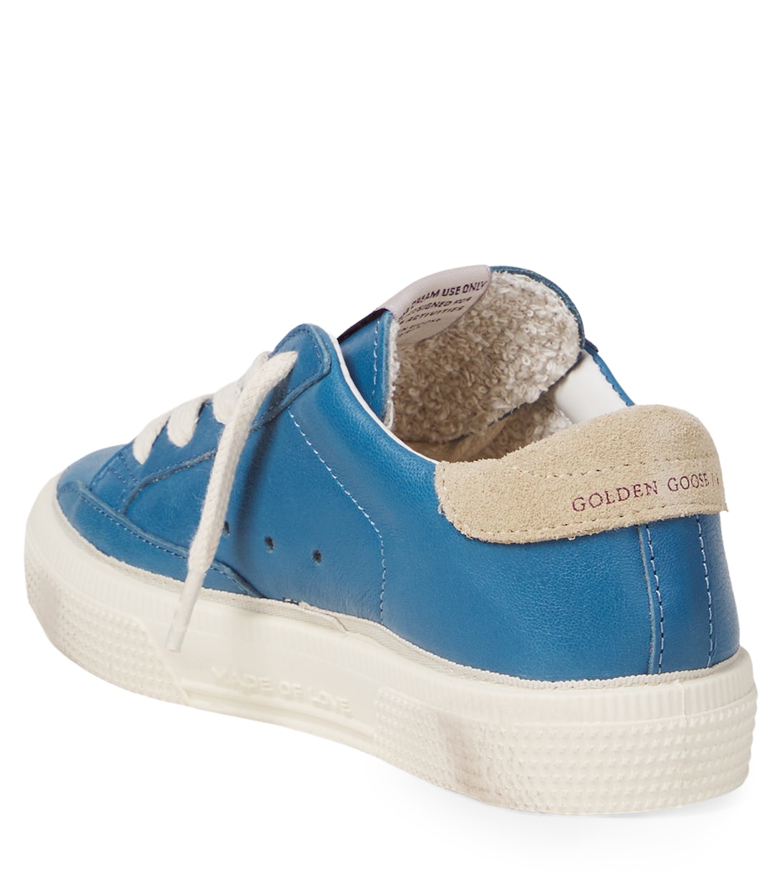 Sneakers May aus Leder mit Veloursleder | Golden Goose Kids