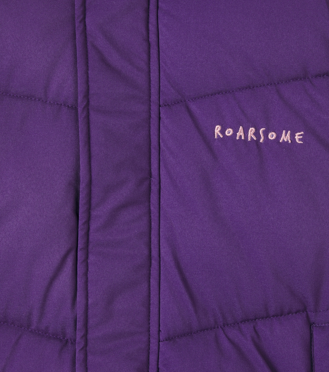 Colorblocked puffer jacket | Roarsome
