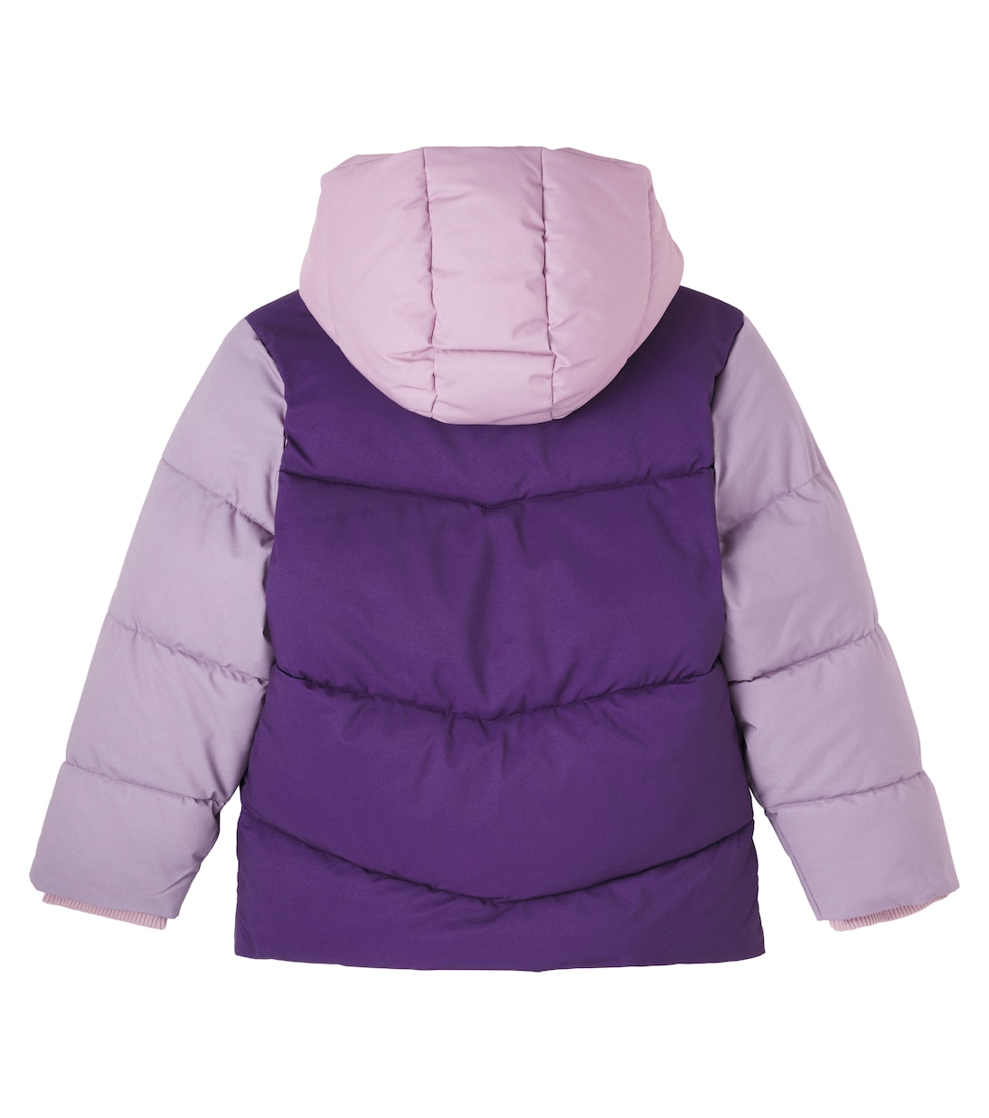 Colorblocked puffer jacket | Roarsome