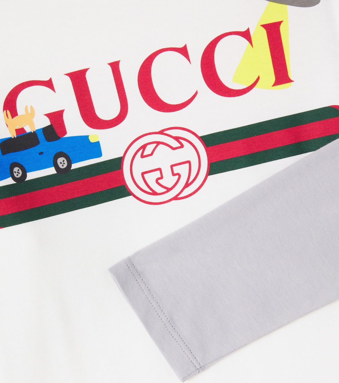 X Euan Roberts Longsleeve aus Baumwoll-Jersey | Gucci Kids