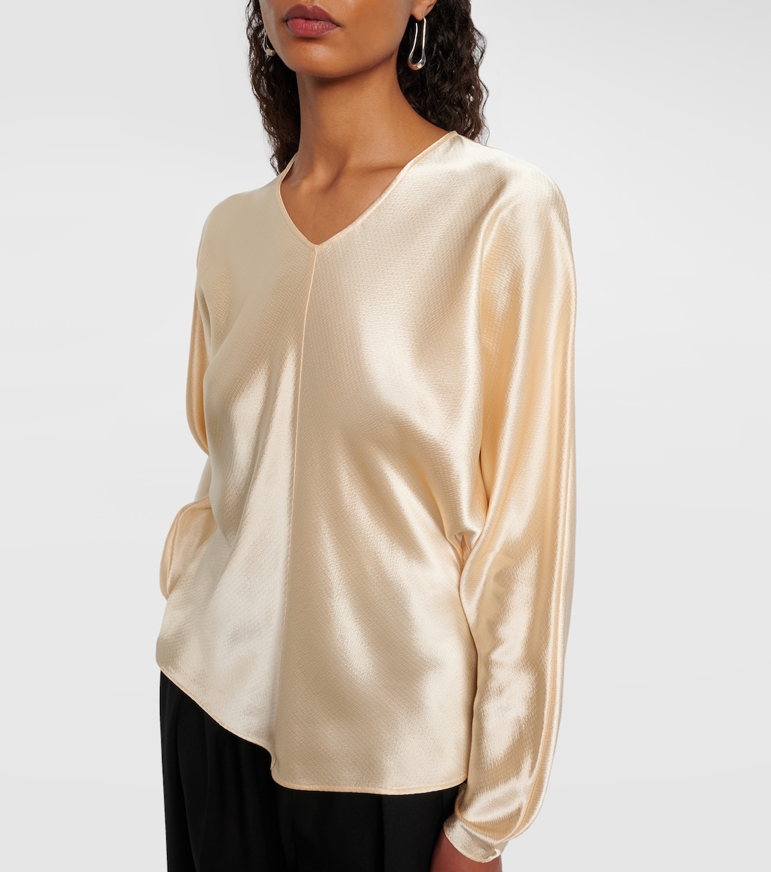 Top Gemma aus Satin | Fforme