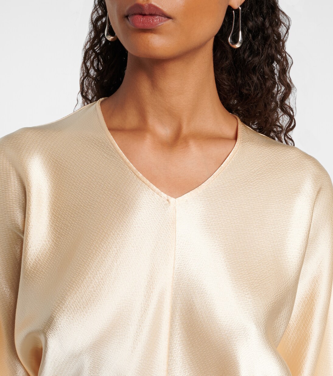 Top Gemma aus Satin | Fforme