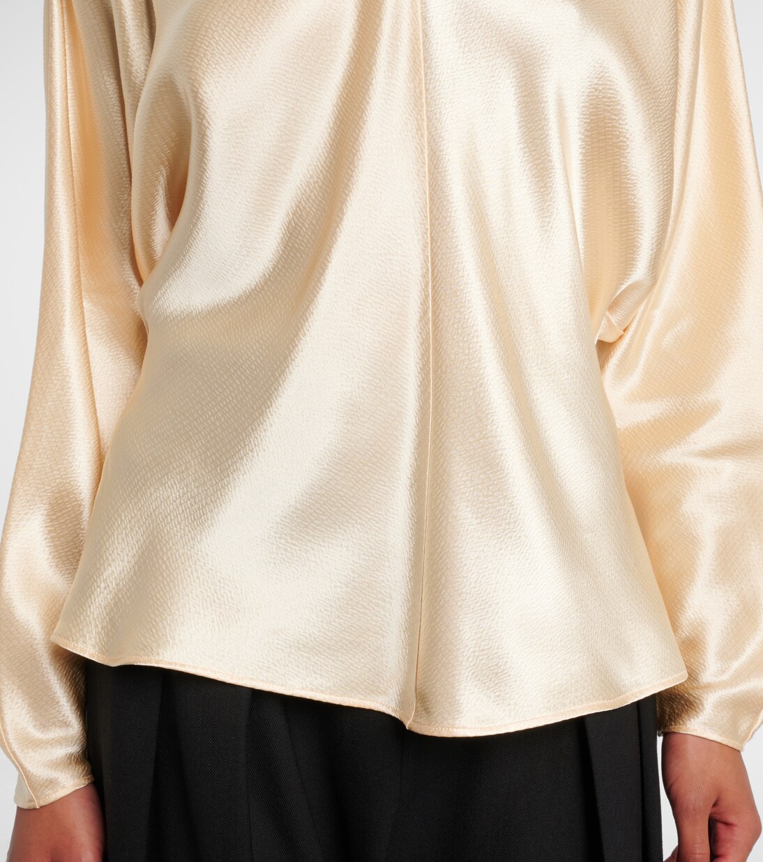Top Gemma aus Satin | Fforme