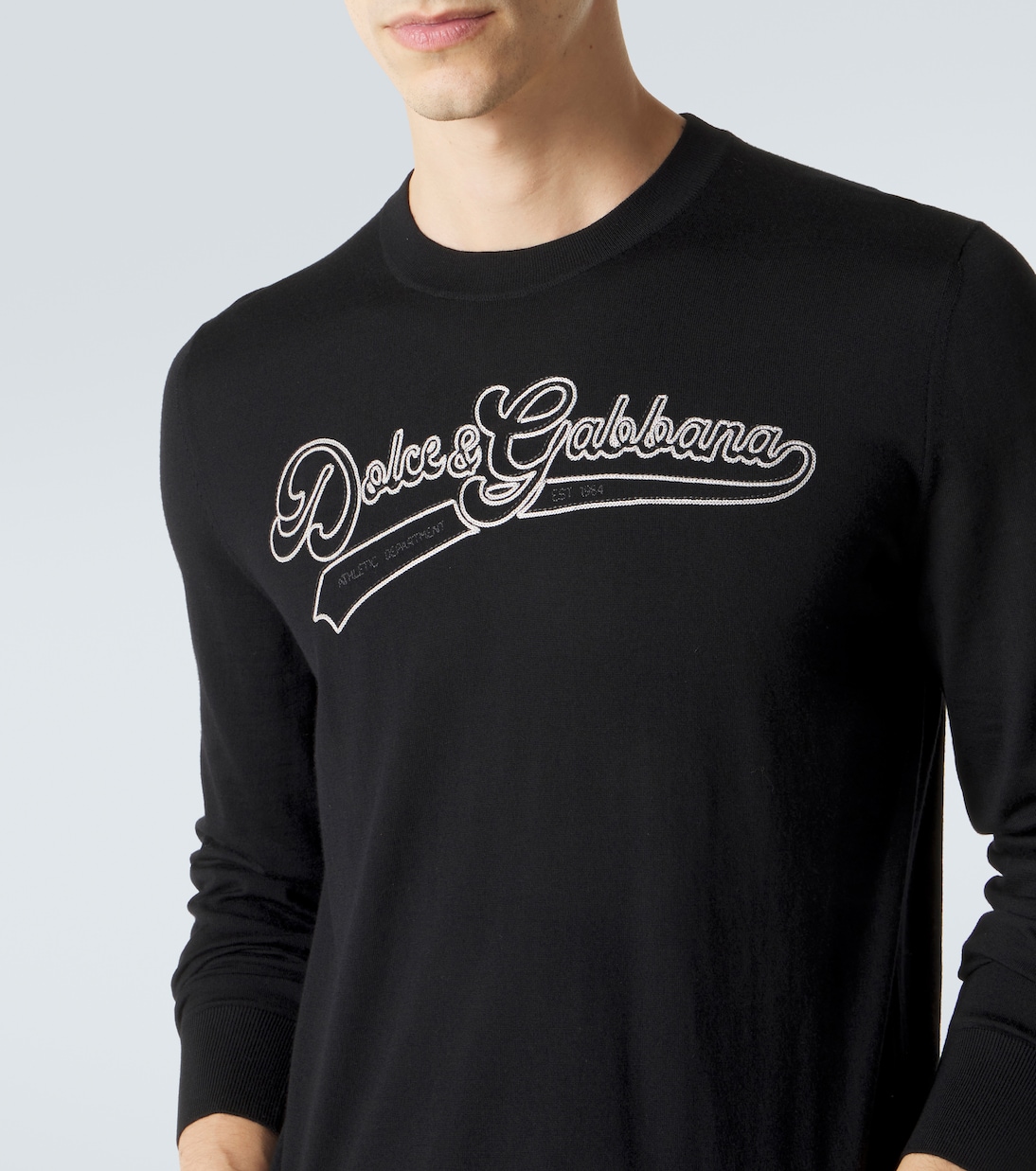 بلوفر من الصوف بلوغو | Dolce&Gabbana