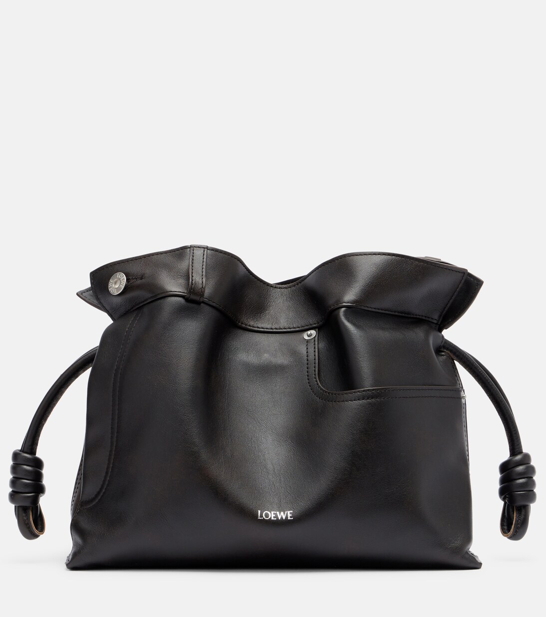Flamenco Medium leather clutch | Loewe
