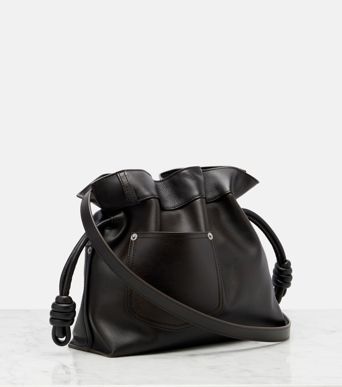 Flamenco Medium leather clutch | Loewe