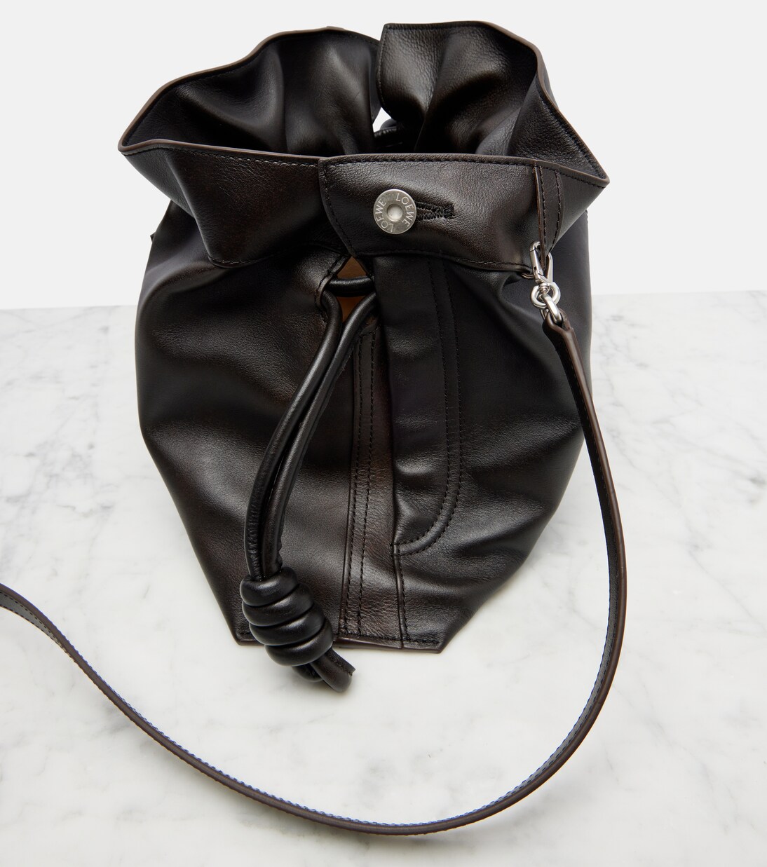 Flamenco Medium leather clutch | Loewe