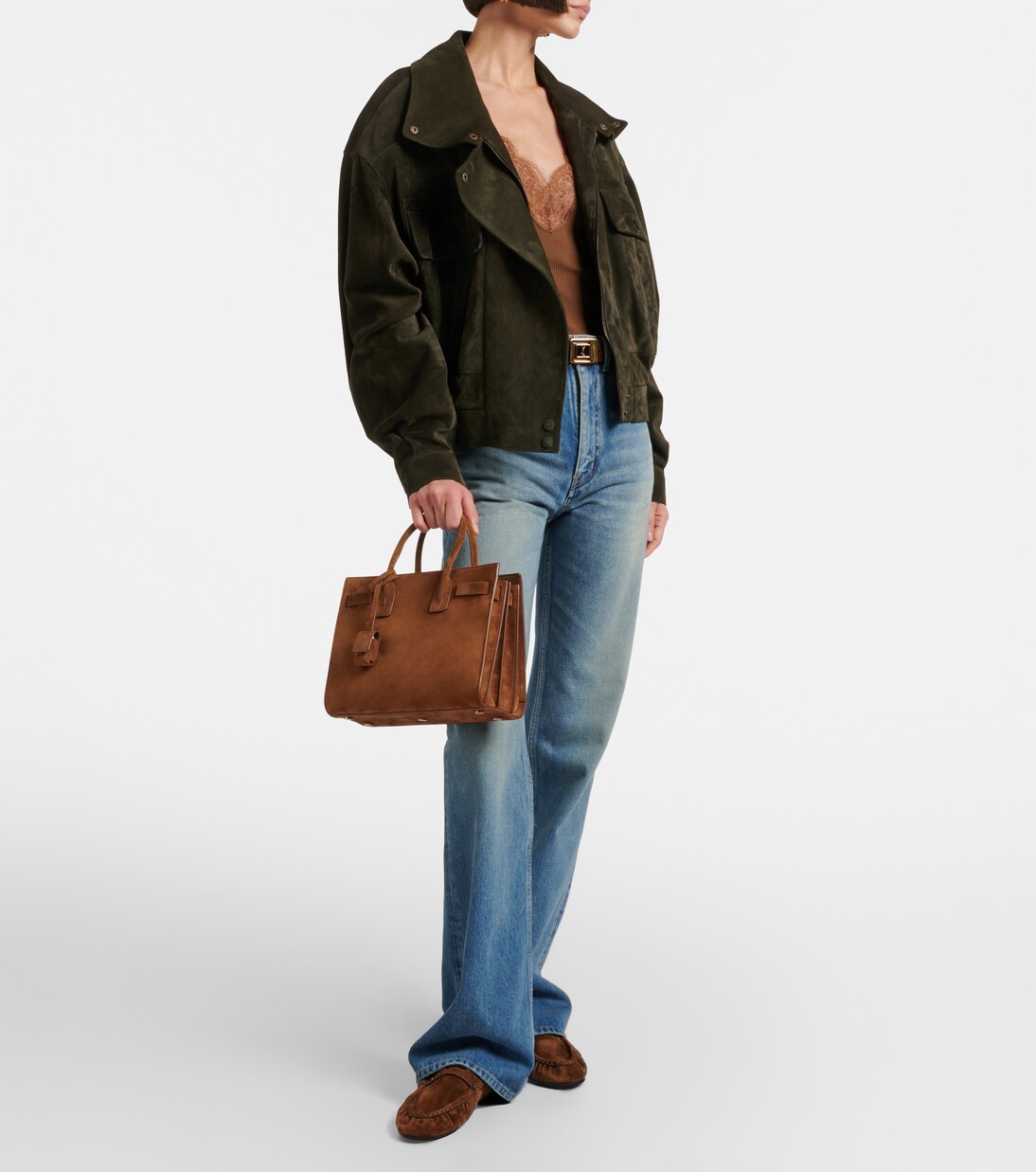 Bolso Sac De Jour Mini de ante | Saint Laurent