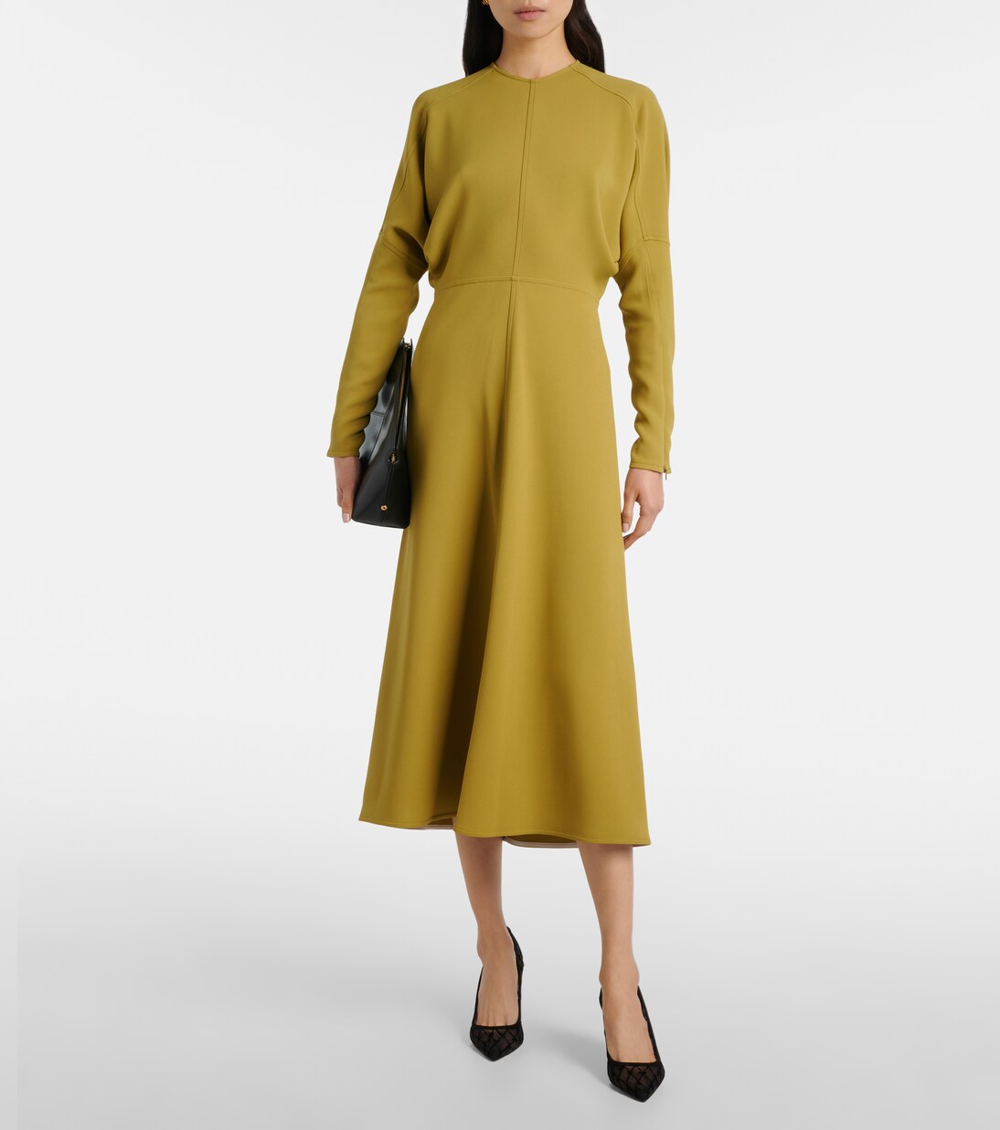 85 suede-trimmed mesh pumps | Aquazzura