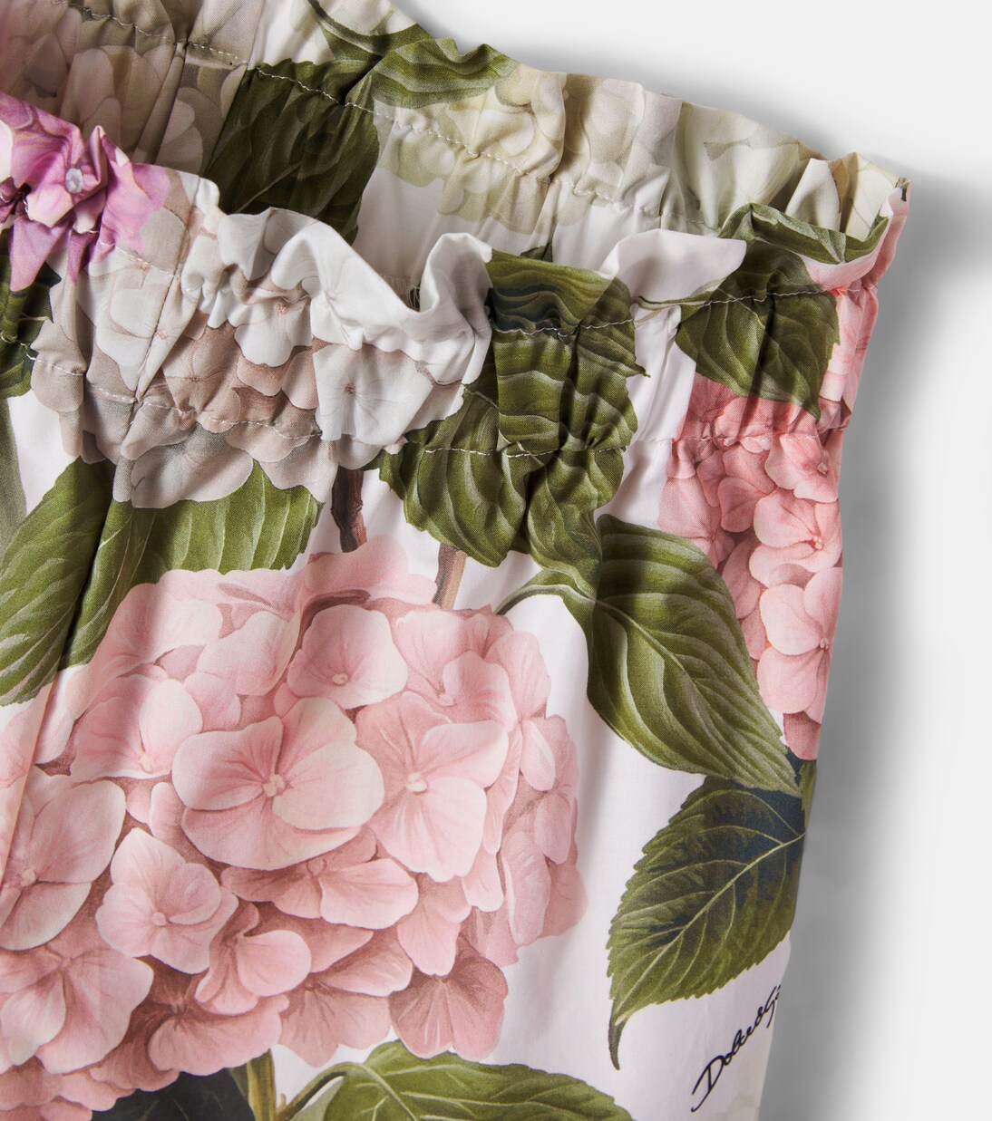 Floral cotton shorts | Dolce&Gabbana Kids