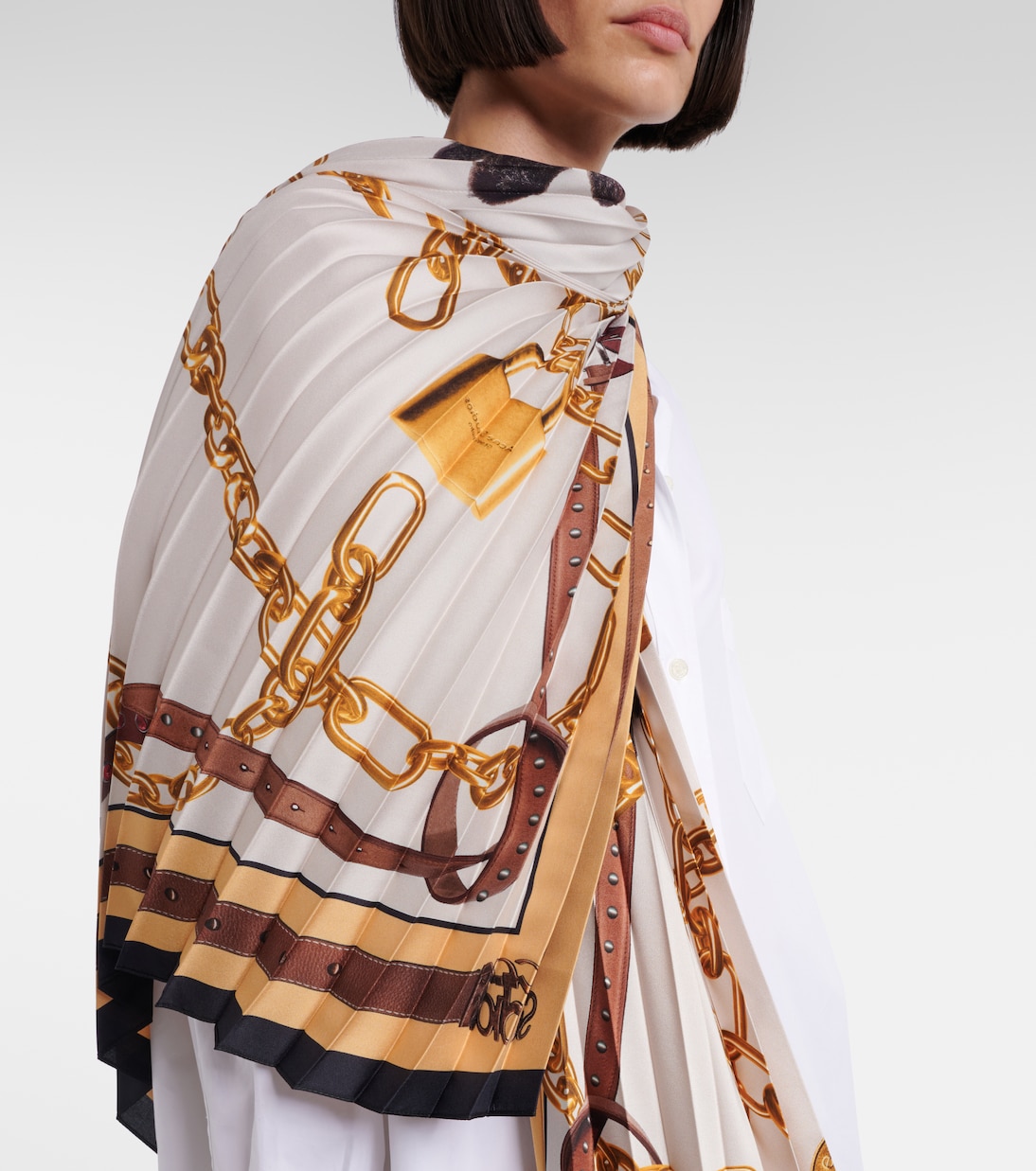 Vestido camisero Dasca de popelín de algodón | Acne Studios