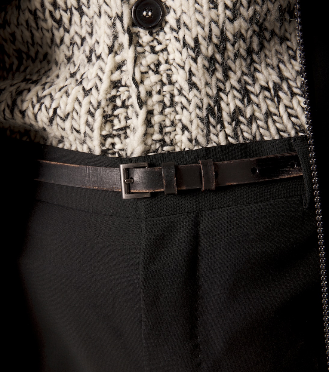 Leather belt | Prada