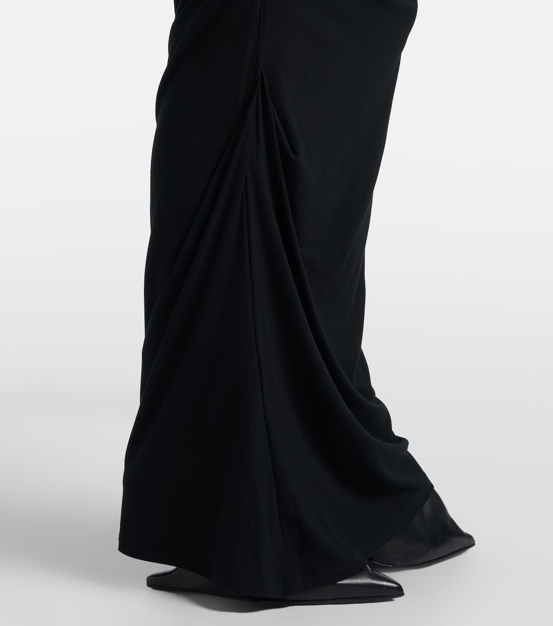 Draped maxi skirt | Entire Studios