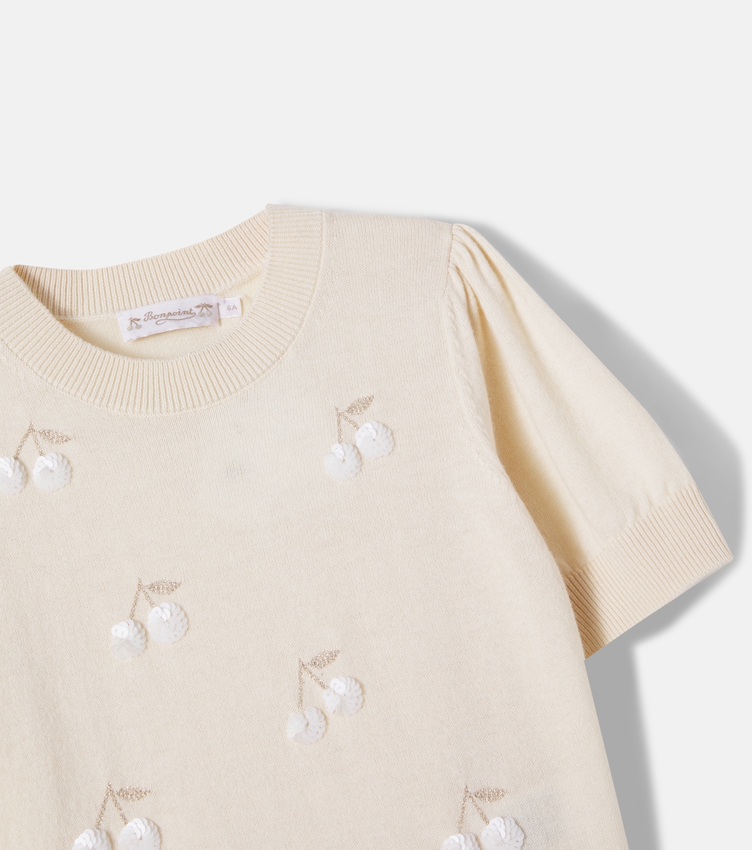 Leola sequined wool and cotton sweater | Bonpoint