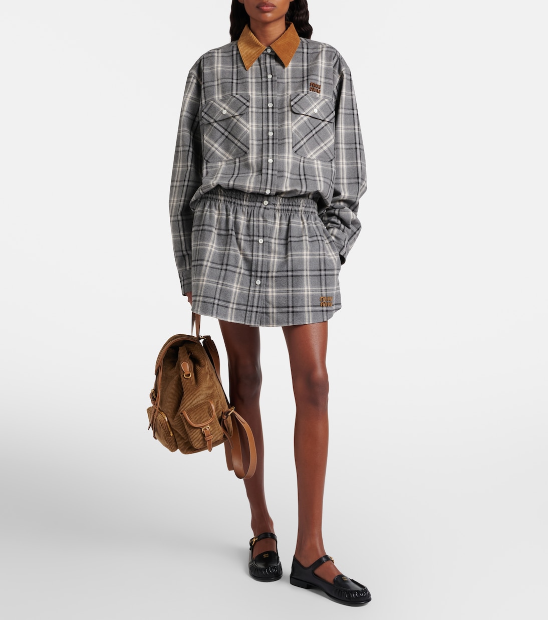 Leather loafers | Miu Miu