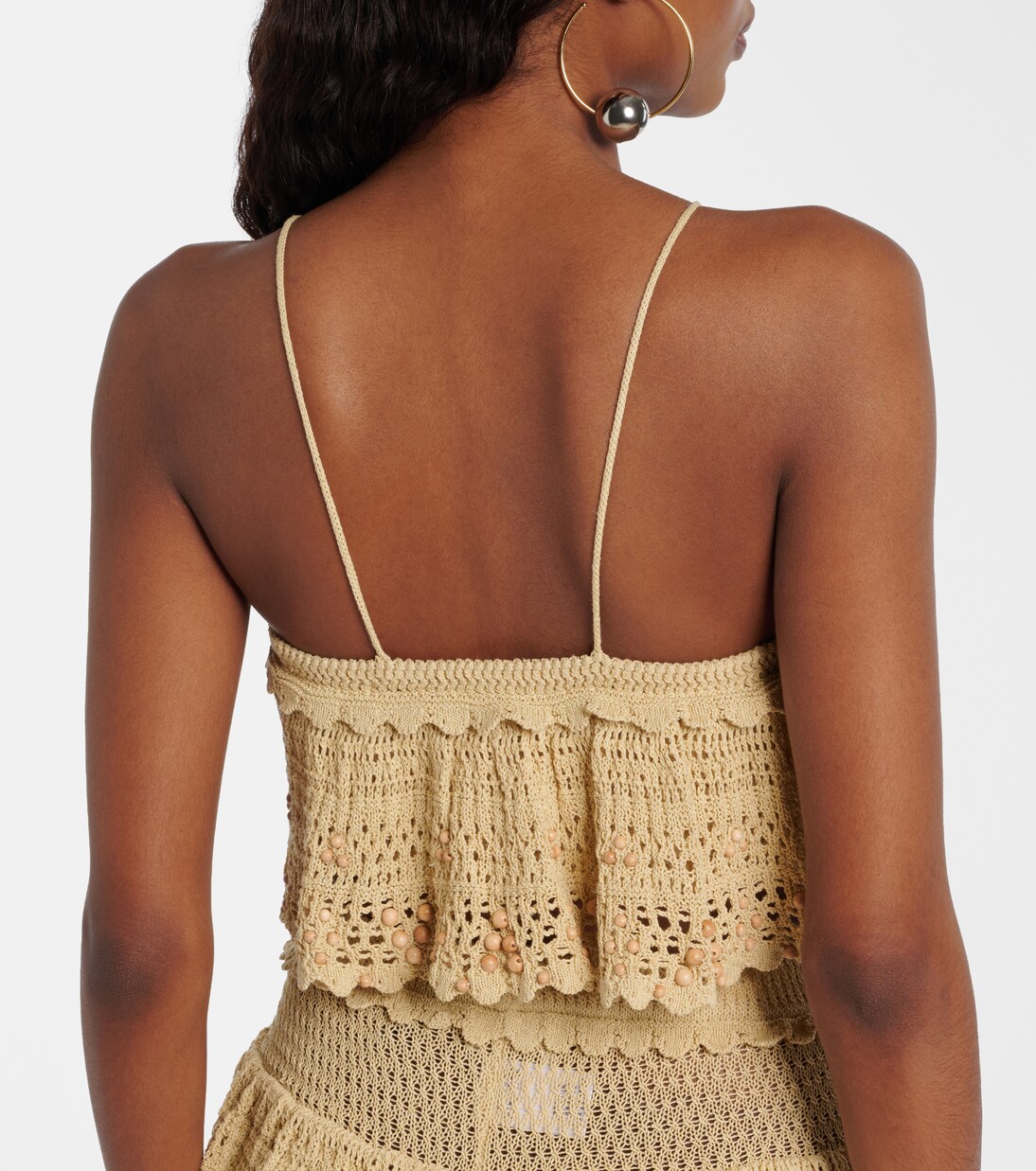 Oraviel beaded crochet crop top | Isabel Marant